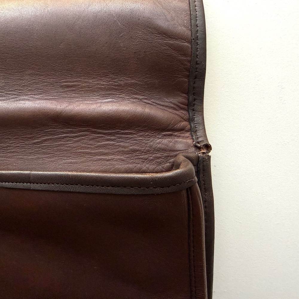 Rare Vintage Coach 5080 Brown Briefcase “Brief Bag” Made in NYC 1980s - Picture 8 of 14